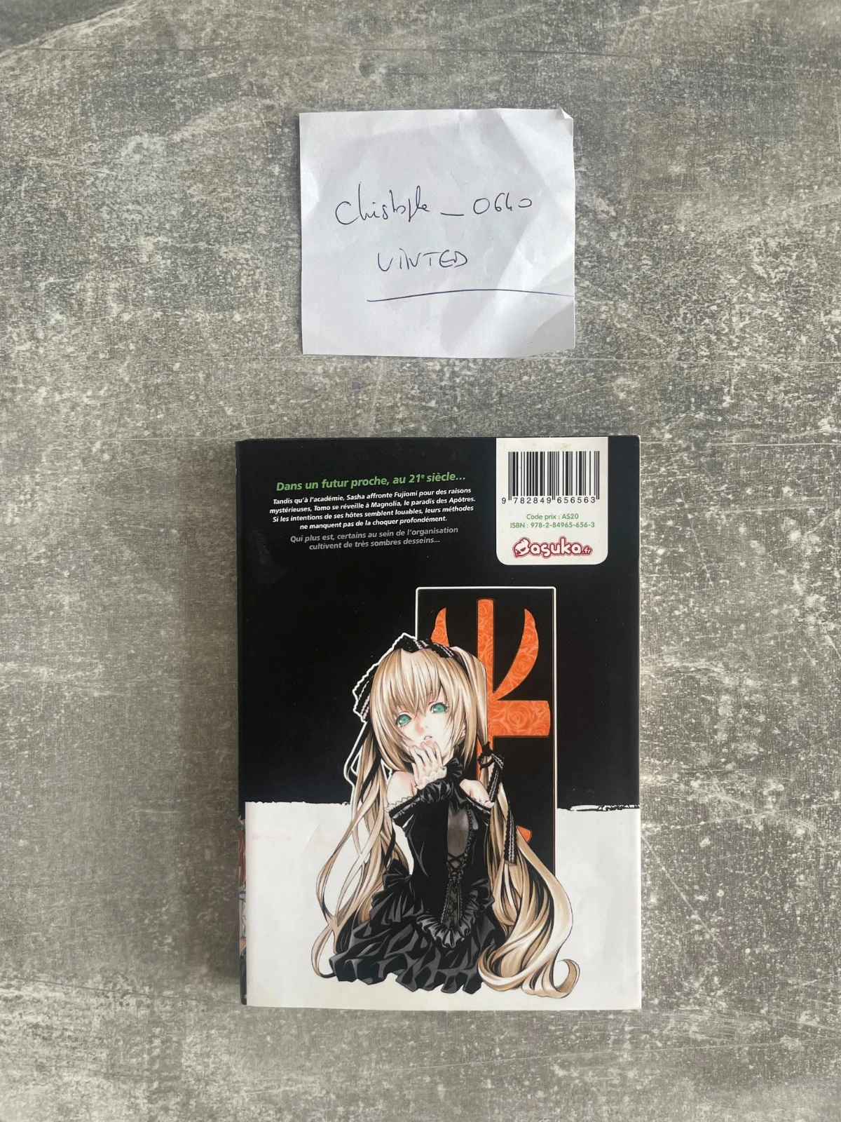 Manga The qwaser of stigmata volume 6 in French version. – photo 2